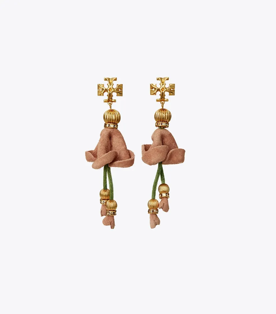 Roxanne Leather Earring