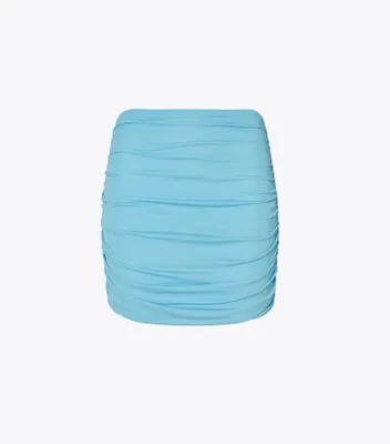 Ruched Mini Skirt