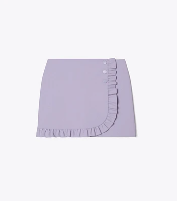 Ruffle Stretch Golf Skirt