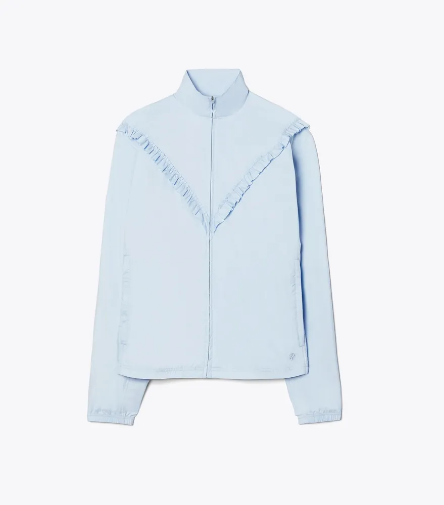 Ruffle Windbreaker