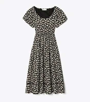 Scoop-Neck Dress