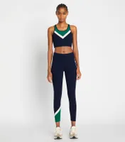 Sculpt Compression Colorblock Chevron Legging