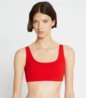 Sculpt Compression Scoop-Back Bra