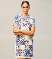 Sequin Embellished T-Shirt Dress