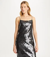 Sequin Slip Dress