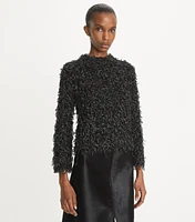 Sequined Wool Sweater