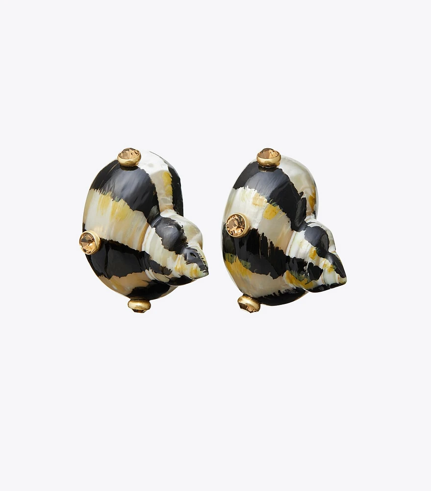 Shell Clip-On Earring