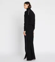 Side-Striped Flared Pant