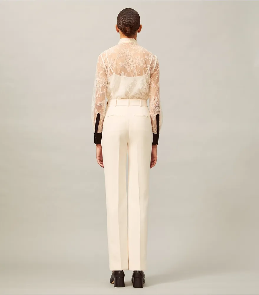 Slim Flat-Front Pant