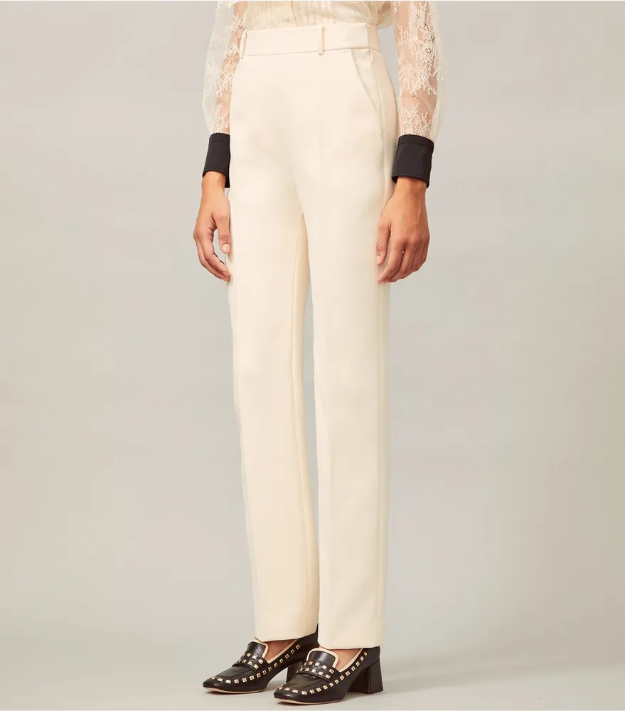 Slim Flat-Front Pant