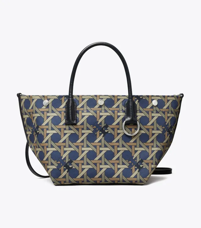 Tory Burch Women's Canvas Basketweave Tote