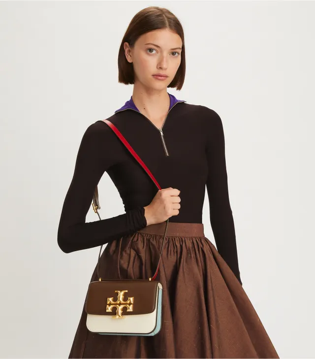 Tory Burch Small Eleanor Colorblock Convertible Shoulder Bag