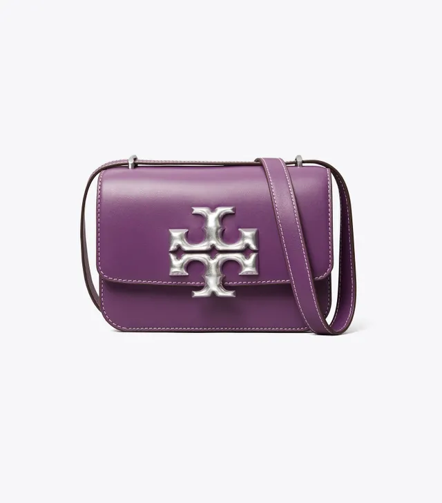 Tory Burch Small Eleanor Convertible Shoulder Bag Purple Women