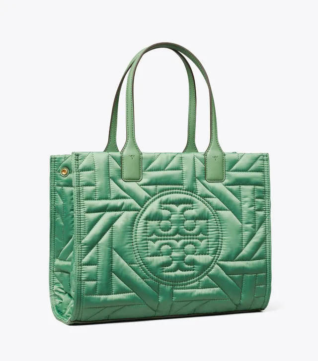 ToryBurch(トリーバーチ) 140700 祝う Ella Basketweave Tote Royal Navy 