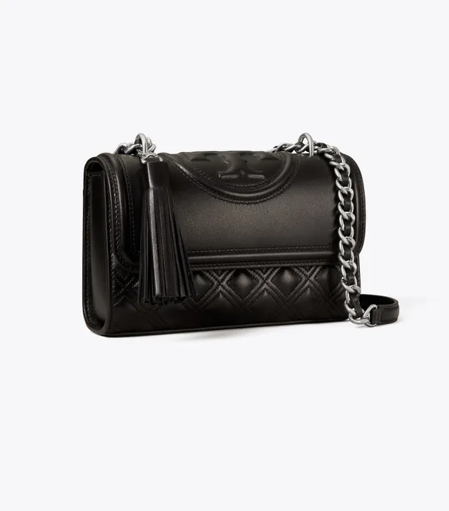 Tory Burch Fleming Convertible Shoulder Bag - Black