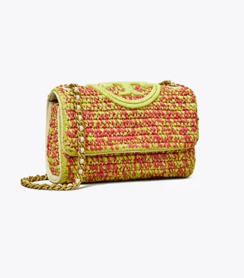 Small Fleming Soft Crochet Convertible Shoulder Bag