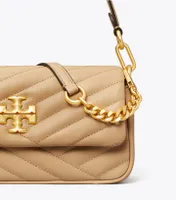Small Kira Chevron Flap Shoulder Bag