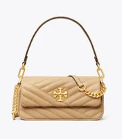 Small Kira Chevron Flap Shoulder Bag