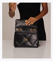 Small Kira Diamond Quilt Shoulder Bag
