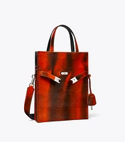 Small Lee Radziwill Calf Hair Shopper