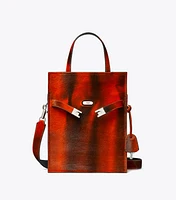 Small Lee Radziwill Calf Hair Shopper