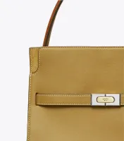 Small Lee Radziwill Colorblock Double Bag
