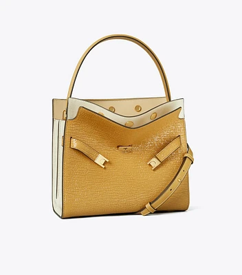 Small Lee Radziwill Patent Double Bag