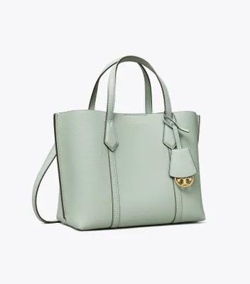 Tory Burch Perry Patent Small Triple-Compartment Tote
