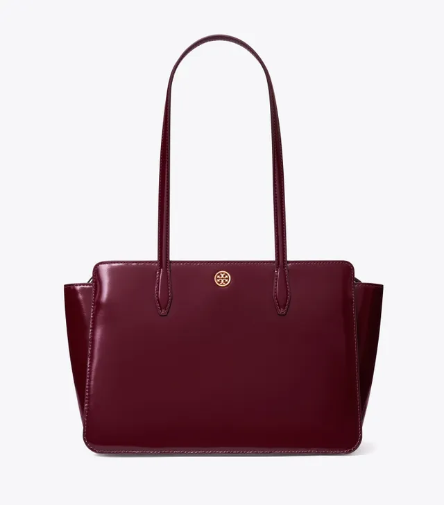 Tory Burch Robinson Spazzolato Shoulder Bag