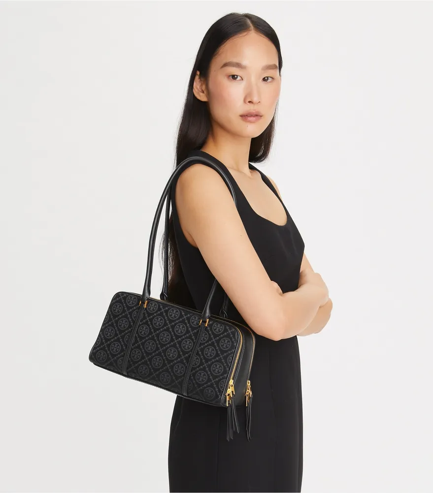 Small T Monogram Marshmallow Satchel