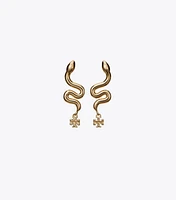 Snake Stud Earring