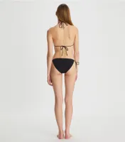 Solid String Bikini Bottom