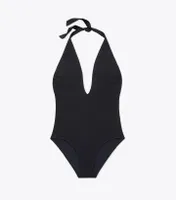 Solid Tie One-Piece