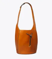 Spaghetti Strap Large Bucket Bag