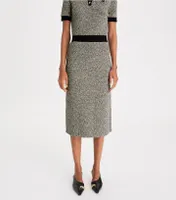 Speckled Knit Skirt