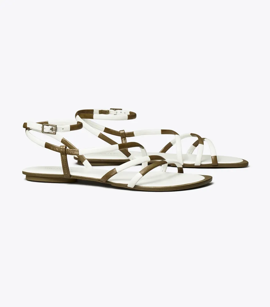 Split Mignon Multi-Strap Sandal