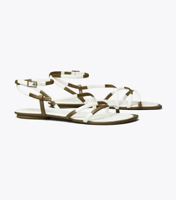 Split Mignon Multi-Strap Sandal