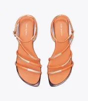 Split Mignon Multi-Strap Sandal