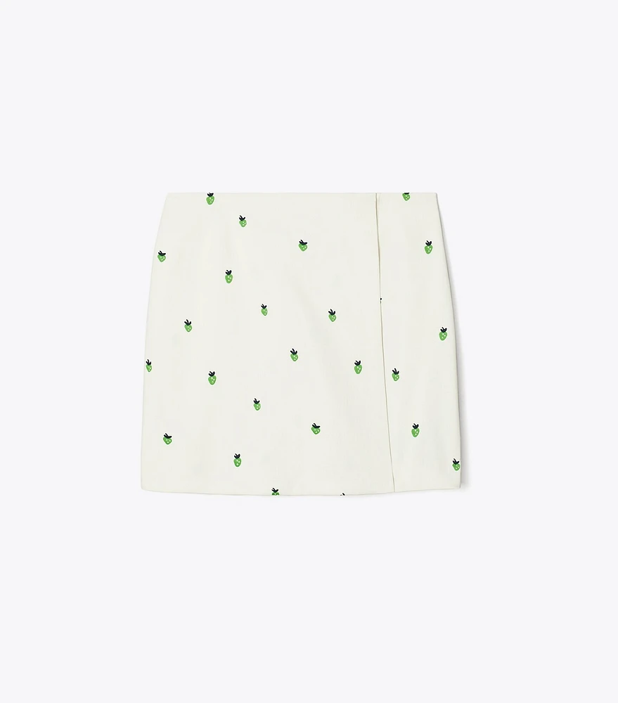 Strawberry Twill Golf Skirt