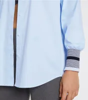 Stretch Poplin Button-Down