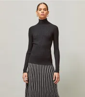 Striped Sweater Skirt