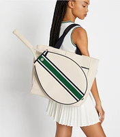 Striped Tennis Tote