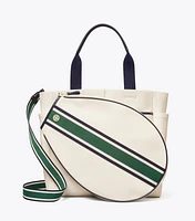 Striped Tennis Tote