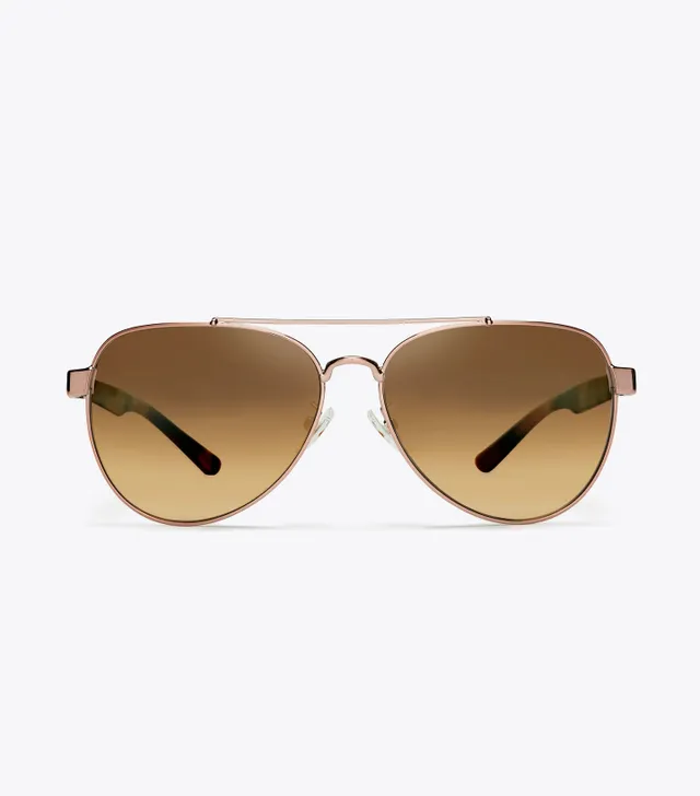 Tory Burch Kira Pilot Sunglasses