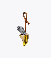 T Monogram Banana Key Ring