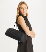 T Monogram Barrel Bag