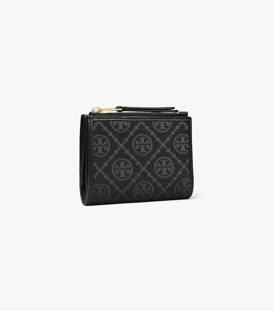 T Monogram Bi-Fold Wallet