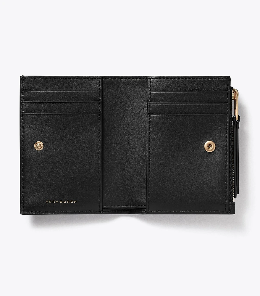 T Monogram Bi-Fold Wallet