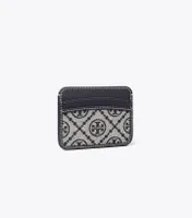 T Monogram Card Case