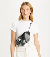 T Monogram Cat Printed Belt Bag